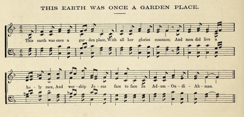 This earth was once a garden place - 1880